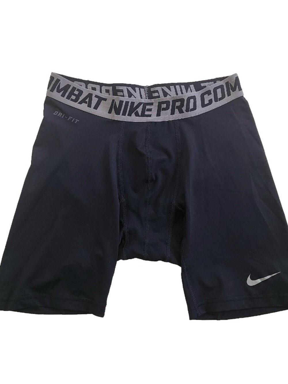 Nike Pro Combat Mens XL Dri-Fit Compression Training Running Shorts Obsidian